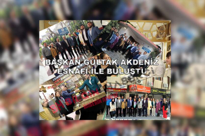 Akdeniz Belediye Başkanı Gültak, Esnaf ve Vatandaşlarla Buluştu