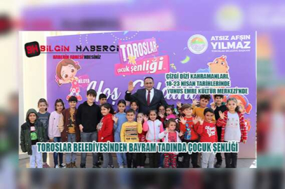 Toroslar Belediyesinden Bayram Tadında Çocuk Şenliği