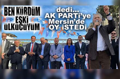 Eski Bakan Çağlayan “BEN KÜRDÜM VE ESKİ ÜLKÜCÜYÜM” Dedi, Ak Partiye Oy İstedi