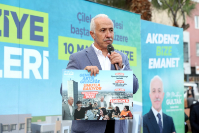 AKDENİZ BELEDİYE BAŞKANI  GÜLTAK: “BİR 5 YILA DAHA İHTİYACIMIZ VAR”
