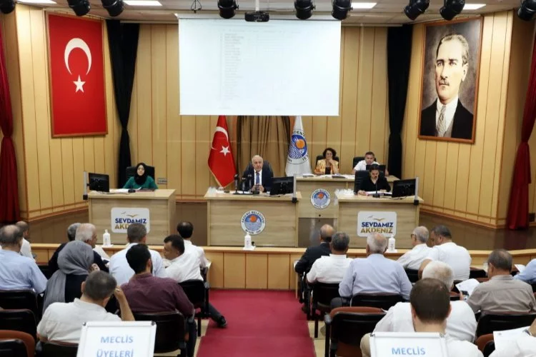 Akdeniz Belediye Meclisi, Haziran Ayı İlk Oturumunu M. Mustafa Gültak Başkanlığı’nda Gerçekleştirdi