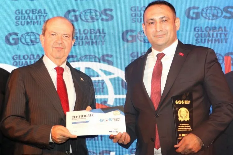 Başkan Yılmaz’a “Yılın En Başarılı Belediye Başkanı” Ödülü