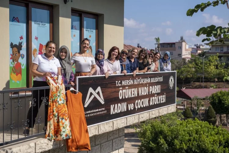 Mersin Büyükşehir'de 'Kadın ve Çocuk Atölyeleri' Devam Ediyor