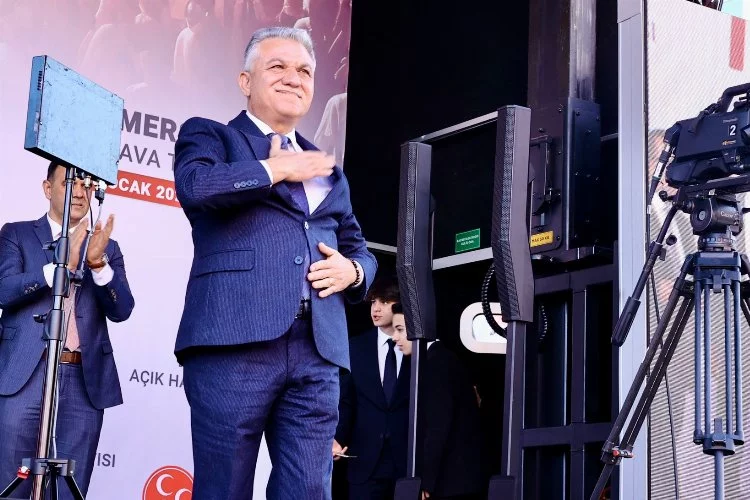 MHP Genel Başkanı Devlet Bahçeli, 31 Mart Yerel Seçimleri Öncesi İlk Açık Hava Toplantısını Mersin'de Düzenledi