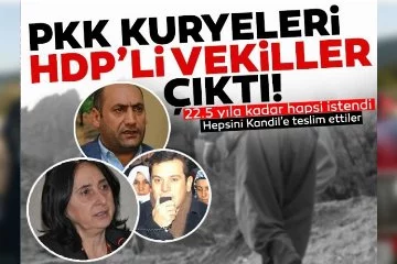 PKK Kuryeleri HDP’li Vekiller Çıktı