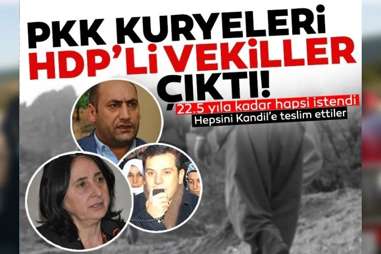 PKK Kuryeleri HDP’li Vekiller Çıktı