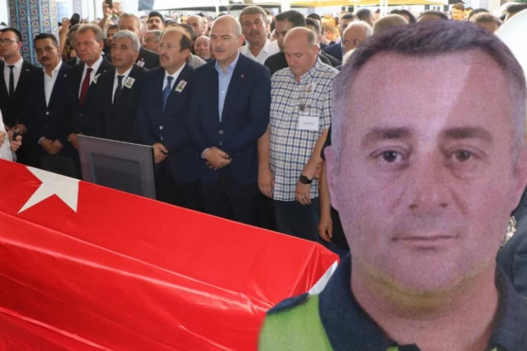 Süleyman Soylu Mersin'de Şehit Düşen Polisimiz Sedat Gezer İçin Düzenlenen Törene Katıldı