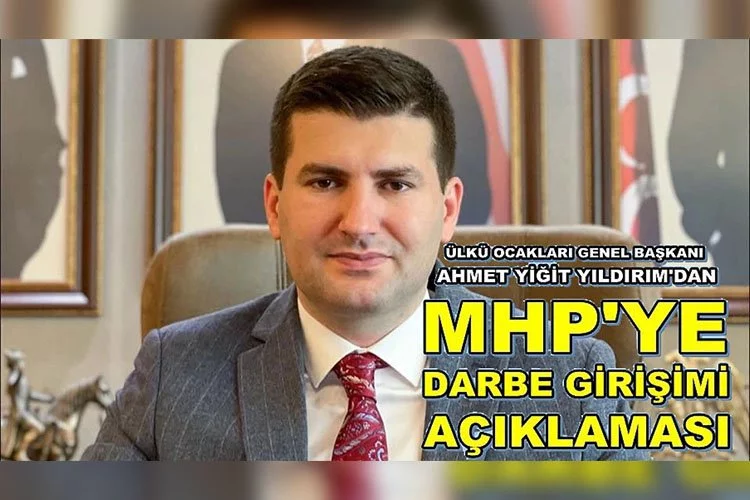 Ülkü Ocakları Genel Başkanı Yıldırım: MHP’ye Operasyon Yapmaya Kalkan Mossad Ajanlarıyla Hesaplaşma Vakti